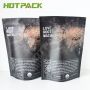 Food grade matte finished foil laminated powder snack candy packaging bag with ziplock