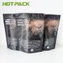 Food grade matte finished foil laminated powder snack candy packaging bag with ziplock