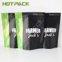 Food grade aluminum foil plastic bags custom logo stand up zipper pouch food packaging bag