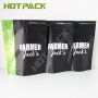 Food grade aluminum foil plastic bags custom logo stand up zipper pouch food packaging bag