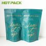 Customized logo hair care packaging bag stand up zipper pouch aluminum foil plastic bags