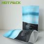 Customized matte plastic mylar  packaging body mud bag body scrub stand up pouch with own logo