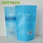 Food grade plastic packaging bags with own logo stand up mylar pouch for body mud 