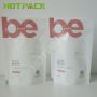 Custom printed high quality stand up body mud sea salt pouch plastic mylar laminated packaging bag 