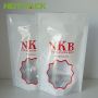Food grade edible candy nuts cookie snack mylar packaging bags plastic stand up bag with ziplock