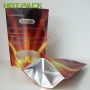 Bath salt hologram packaging bag custom printing foil mylar stand up zipper pouch with window