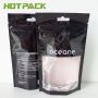 Resealable customized logo powder package stand up ziplock plastic powder packaging bags
