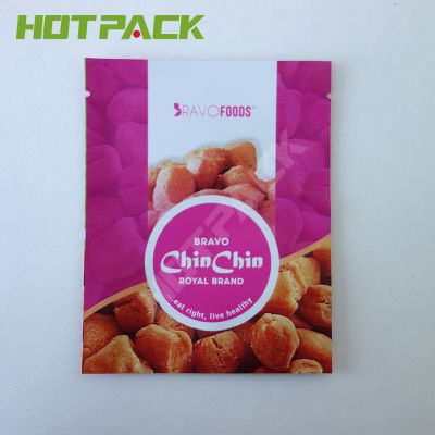 Hot Selling Resealable Zipper Aluminium Foil Plastic Packaging Matte Nut Food Three Side Seal Pouches Bag