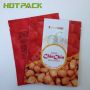 High Quality Food Grade Laminated Aluminum Foil Zipper Nut Food 3 Side Seal Bags 