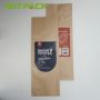 Custom Colourful Printing Mylar Aluminum Foil Lined Kraft Paper Coffee Bag With Vale