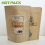 Custom Powder Sugar Stick Packaging Kraft Paper Edible Stand Up Pouch