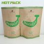 Custom Small Aluminum Foil Kraft Paper Banana Chips Sachets Packing bag 