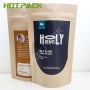 Custom print your own logo coffee powder Packaging stand up Pouch bag