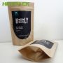 Custom print your own logo coffee powder Packaging stand up Pouch bag