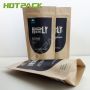 Custom print your own logo coffee powder Packaging stand up Pouch bag