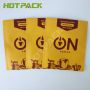 Custom Size Smell Proof Foil Small Three Side Seal Bags For Coffee Packaging