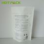 Custom Gravure printing Bath Salts Kraft Paper Packaging Stand Up Pouch With Zipper