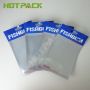 Custom Printing  Aluminum Foil Packaging Zipper Fish Feed Bag 3 Side Seal Pouch