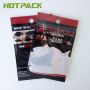 Marine Fish Feed Polyester Film Plastic Packaging Bag with Zipper and Window