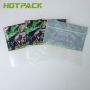 Custom Printed Fishing Lure Plastic Packaging Bag 3 Side Seal Bag with zipper