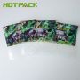 Custom Printed Fishing Lure Plastic Packaging Bag 3 Side Seal Bag with zipper