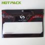 Custom clear zip lock plastic fishing bait lure plastic packaging bag 3 side seal bag