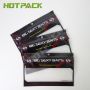 Custom clear zip lock plastic fishing bait lure plastic packaging bag 3 side seal bag