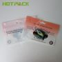 Custom resealable plastic fishing lure packaging bags 3 side seal bag with zipper