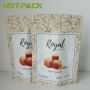 Food grade matte plastic tea mylar bags resealable zipper stand up bags with own logo