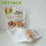 Custom poly bag plastic soup packaging bags stand up food package