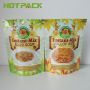 Custom printed aluminium foil packaging soup stand up pouch bag with zipper 