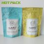 Matte plastic nuts stand up packaging bag with resealable zipper