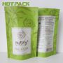 Food grade custom printed nuts packaging bag reusable stand up food ziplock pouch