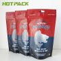 Laminated custom printed foil stand up zipper spice bags seasoner plastic powder bag