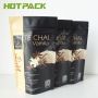 Aluminium foil custom printed  plastic stand up food pouch mylar tea powder bag