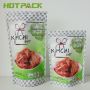 Fast shipping customize print frosted zip lock kimchi packaging bag stand up zipper food doypack