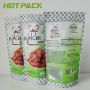 Oem matte plastic food bag stand up packaging kimchi pouch mylar pouch