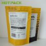 Edible custom aluminium foil mylar bag stand up zipper cocoa powder pouch