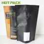 New style customized moisture proof al stand up packaging matcha powder plastic bag