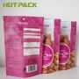 Custom plastic foil laminated zip lock snack dessert nut stand up bag