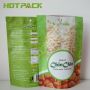 Custom Printing Plastic Zipper Dry Food Stand Up Pouches Mylar Packaging bag