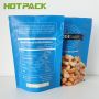 Food Grade plastic resealable laminated zipper matte plastic snack food packaging bags 