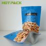 Food Grade plastic resealable laminated zipper matte plastic snack food packaging bags 
