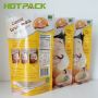 Food grade laminated plastic stand up packaging bag with window for Food Packaging Bag