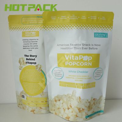 Printing various design dried Fruit Popcorn plastic packaging bags