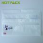 White package for zip lock packaging mylar fishing lure 3 side seal bag
