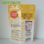 Oem factory price soup stand up mylar bags smell proof plastic packaging bags with zipper