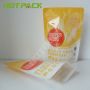 Oem factory price soup stand up mylar bags smell proof plastic packaging bags with zipper