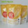 Oem factory price soup stand up mylar bags smell proof plastic packaging bags with zipper