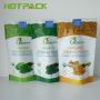 Hologram resealable mylar aluminum food packing bags stand up plastic powder bags with logo